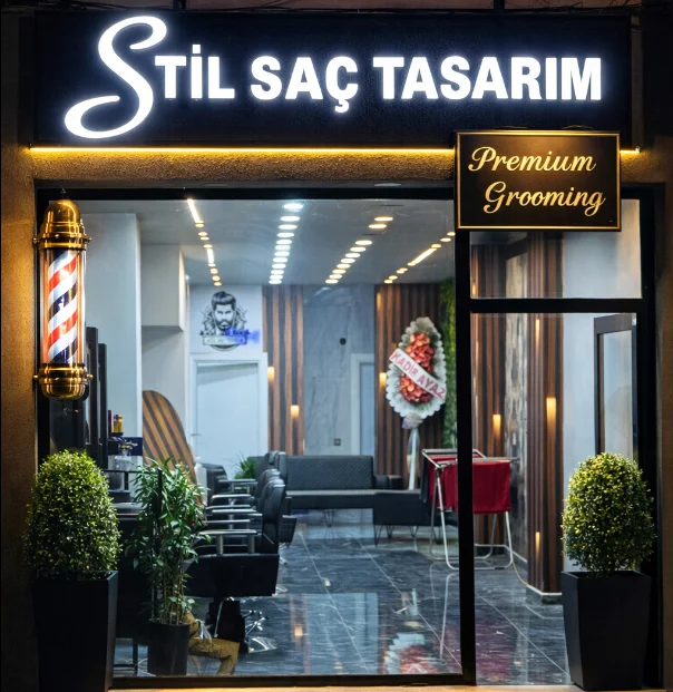 Dükkan girişi — Stil Saç Tasarım