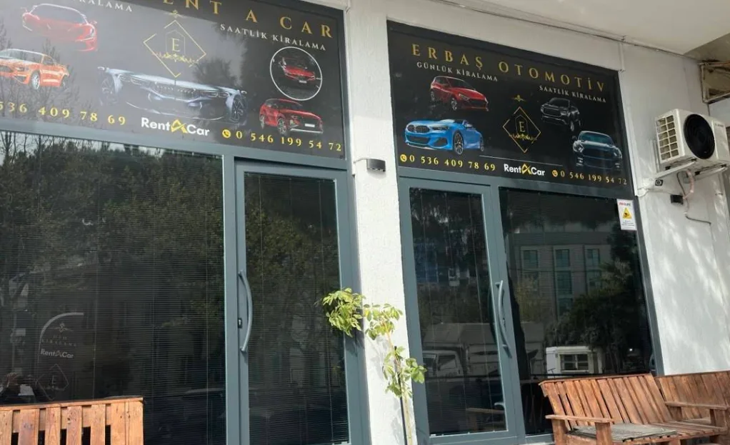 Erbaş Rent A Car ofisi